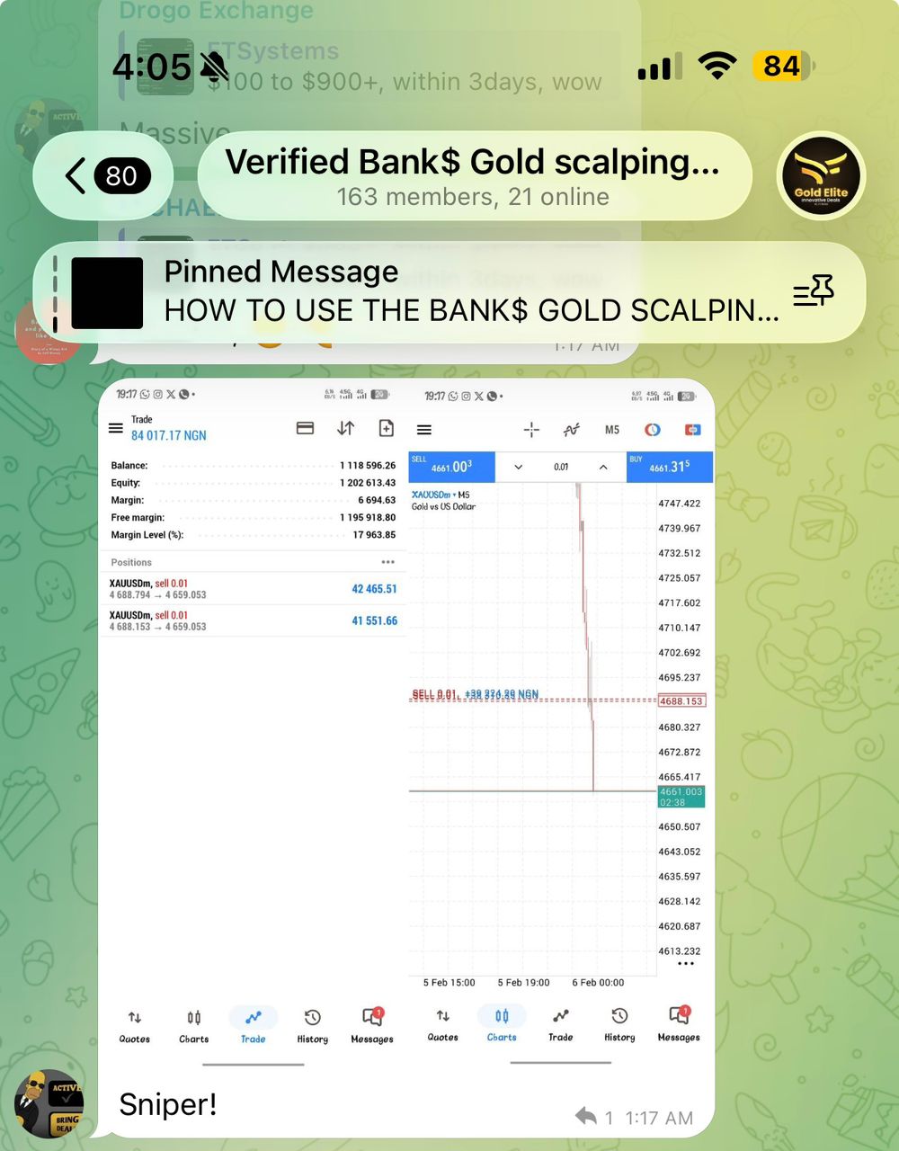 Member profit screenshot 1